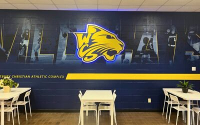 New Branding to Westbury Christian Athletic Facility Reflects School Values