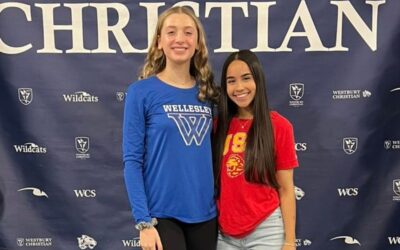 Two female athletes sign to play at the next level