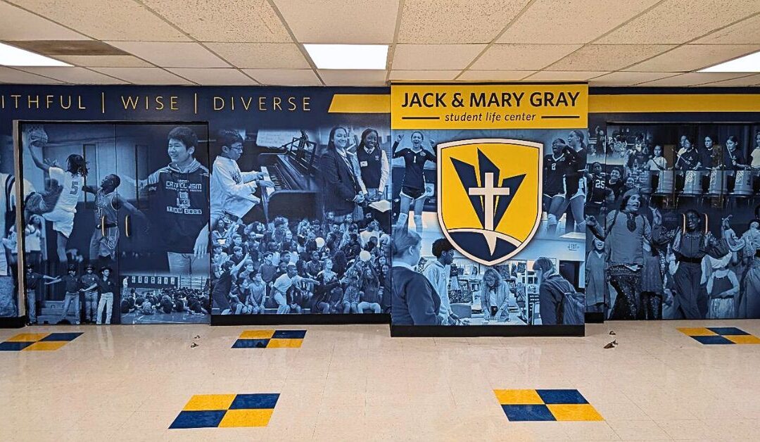 Westbury Christian School Dedicates Jack and Mary Gray Student Life Center